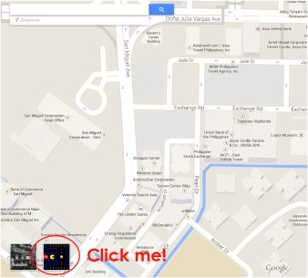 pacman-google-maps